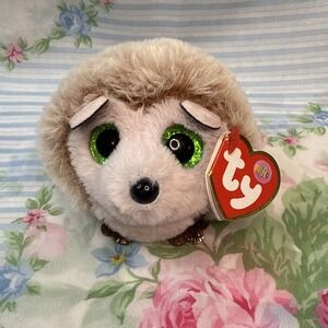 New! 2022 TY Puffies‎ (Beanie Balls) Plush - HAZEL the Hedgehog (4 Inch)
